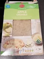 Mängden socker i Apple crumble