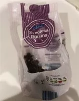 Mängden socker i seedless raisins