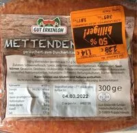 Mängden socker i Mettenden