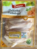 Mängden socker i Delikatessen Putenbrust