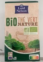 Mängden socker i Bio thé vert nature