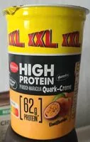 Mängden socker i High Protein pfirsich- maracuja Quark-Creme