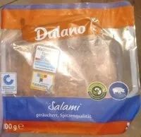 Mängden socker i Salami