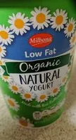 Mängden socker i Organic natural yogurt low fat