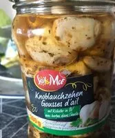 Mängden socker i Knoblauchzehen