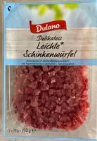 Mängden socker i Delikatess Leichte Schinkenwürfel