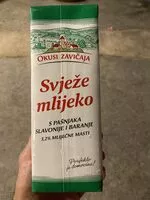 Mängden socker i Svježe mlijeko