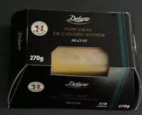 Mängden socker i Foie gras de canard entier