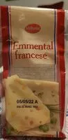 Mängden socker i Emmental Francese