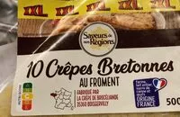 Mängden socker i Crepes bretonnes