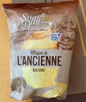 Mängden socker i Chips à l’ancienne nature