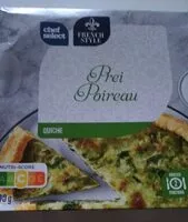 Mängden socker i Quiche Poireau