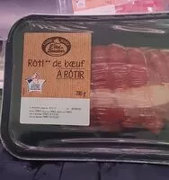 Mängden socker i Rôti de boeuf