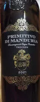 Mängden socker i Primitivo di Manduria