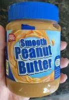 Mängden socker i Smooth Peanut butter