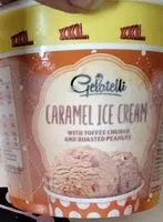 Mängden socker i Caramel ICE cream