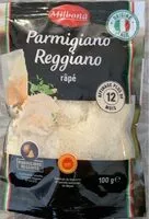 Mängden socker i Parmiggiano reggiano