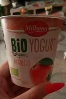 Mängden socker i Bio yogurt organico mango