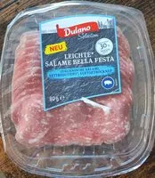 Mängden socker i Leichte Salame Bella Festa