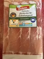 Mängden socker i Delikatess Geräucherter Schinkenspeck