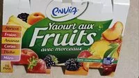 Mängden socker i Yaourt aux fruits avec morceaux
