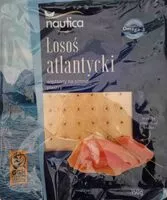 Mängden socker i Łosoś atlantycki, wędzony na zimno dymem z drewna bukowego, w plastrach