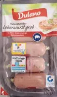 Mängden socker i Hausmacher Leberwurst grob