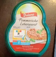Mängden socker i Pommersche Leberwurst grob