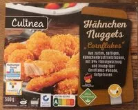 Mängden socker i Händchen Nuggets „Cornflakes“