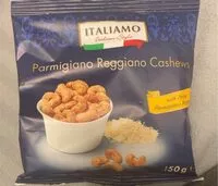 Mängden socker i Parmigiano Reggiano Cashews