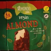 Mängden socker i Mandel Eis Vegan
