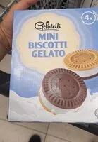 Mängden socker i Mini biscotto gelato
