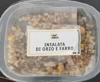 Mängden socker i Insalata di orzo e farro