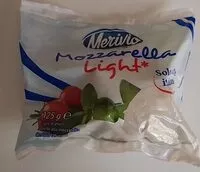 Mängden socker i Mozzarella Light