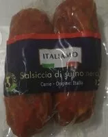 Mängden socker i Salsiccia di Suino Nero