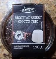 Mängden socker i Deluxe ricottadessert ciocco