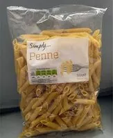 Mängden socker i Penne