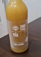 Mängden socker i Zumo exprimido piña