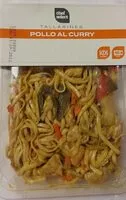 Mängden socker i Tallarines pollo al curry