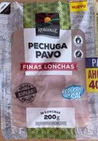 Mängden socker i Pechuga pavo