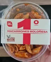 Mängden socker i Macarrones boloñesa