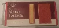 Mängden socker i Turrón Tema Tostada