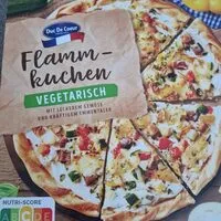 Mängden socker i Flammkuchen Vegetarisch
