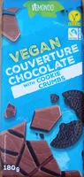 Mängden socker i Vemondo Vegan Couverture Chocolate with Cookie Crumbs