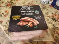 Mängden socker i Kiaulienos dešrelės su džiovintais baravykais