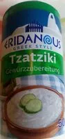 Mängden socker i Tzatziki Gewürzzubereitung