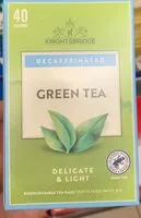 Mängden socker i Knightsbridge Decaffeinated Green Tea