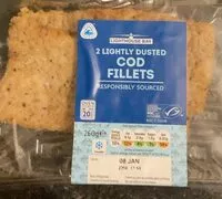 Mängden socker i Cod fillets