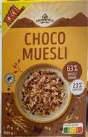 Mängden socker i Choco Muesli