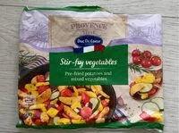 Mängden socker i Stir-fry vegetables